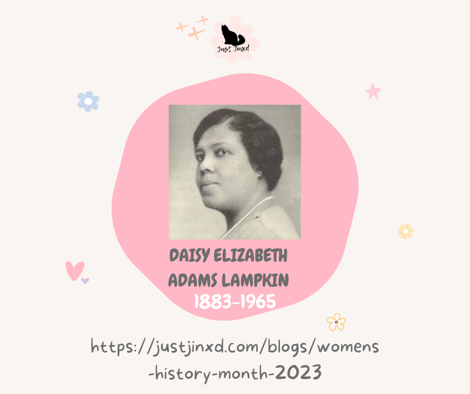 Women's History Month 2023: Daisy Elizabeth Adams Lampkin