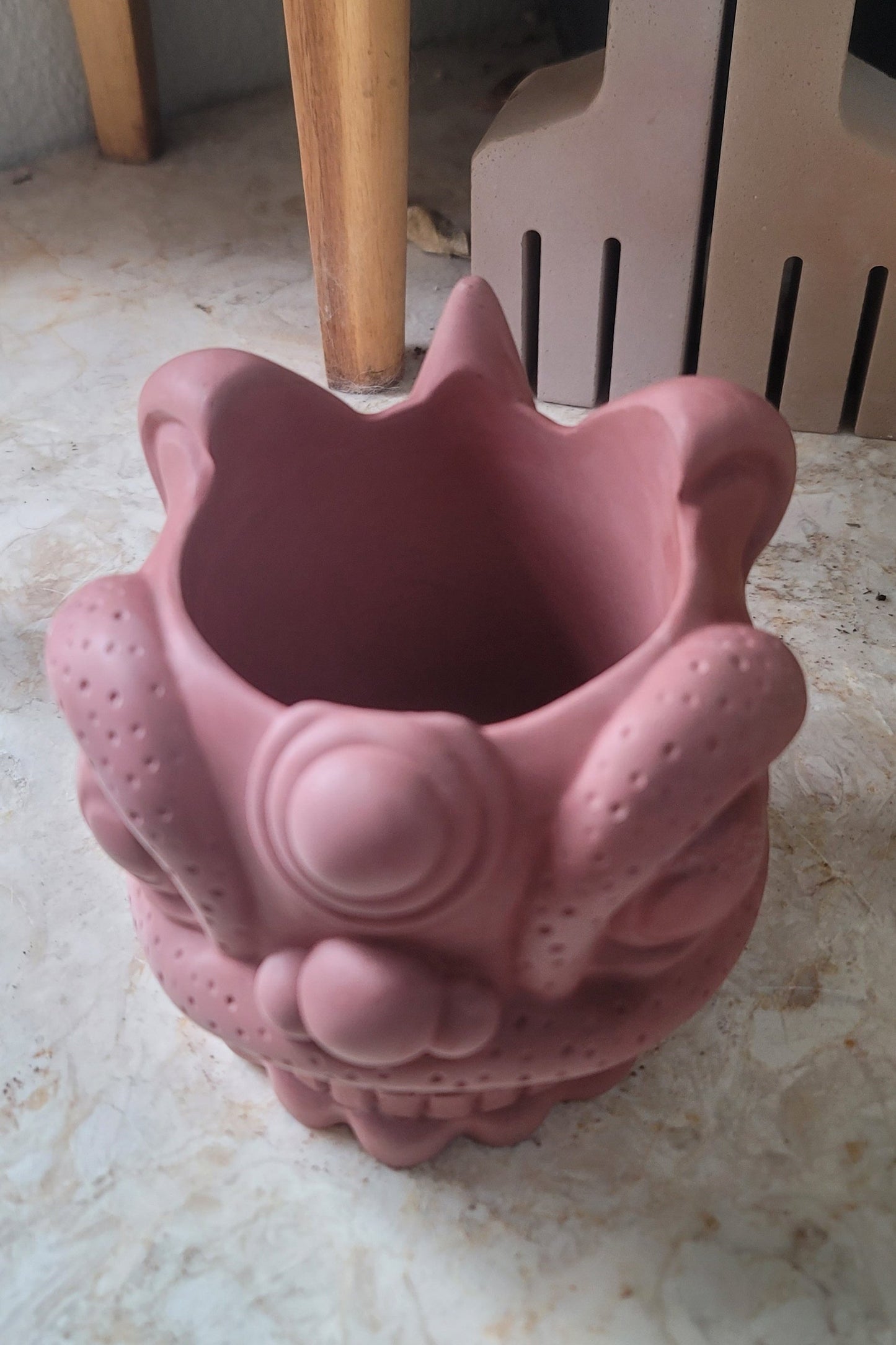 Lunar New Year Lion Head Planter: Symbol of Prosperity and Protection