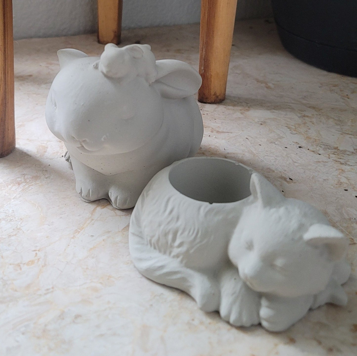 Resting Rabbit planter