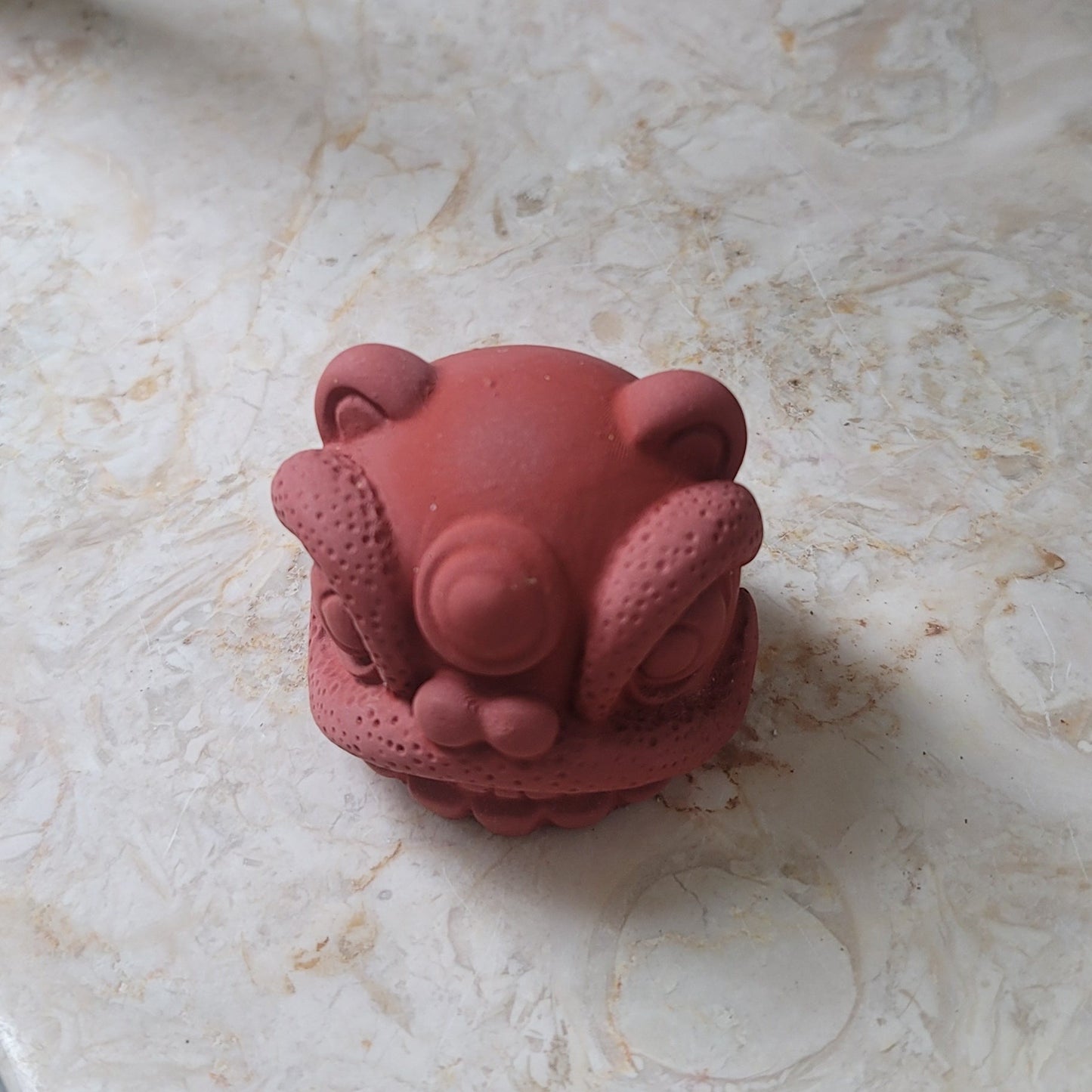Lion Dance Concrete Head – Symbol of Prosperity and Protection