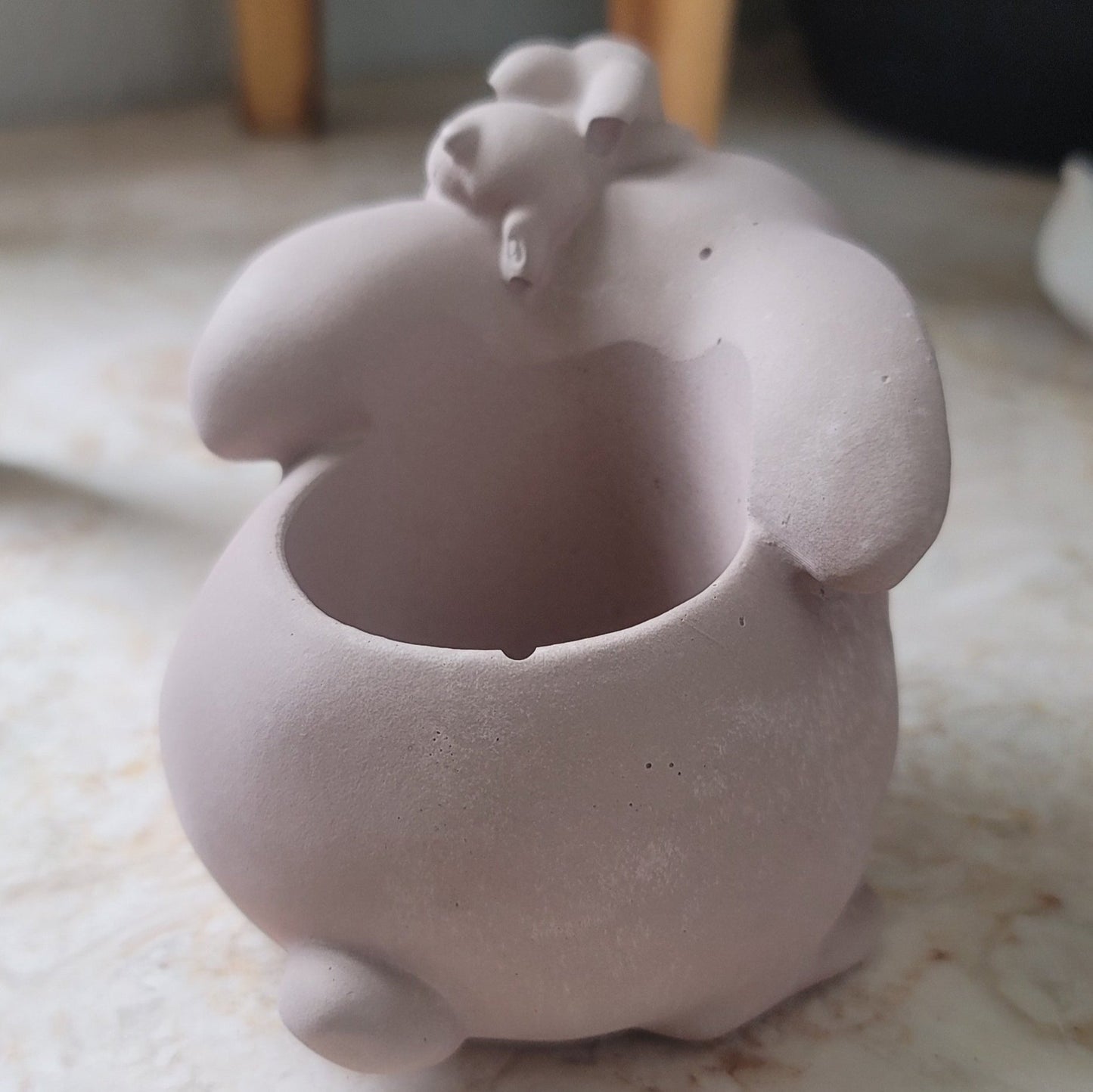 Resting Rabbit planter