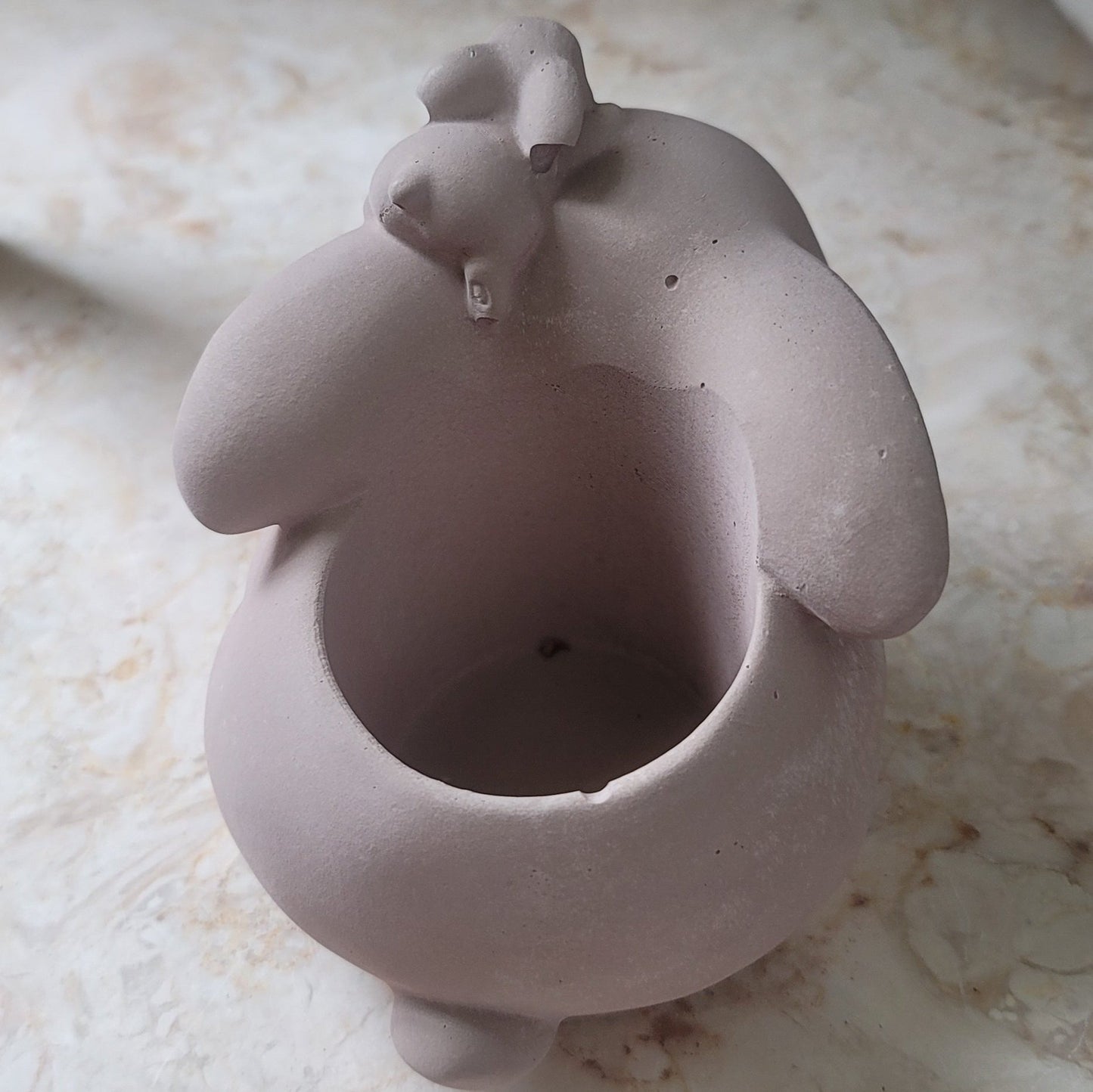 Resting Rabbit planter