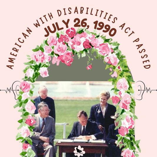National Deaf History Month 2023: April 26th - ADA 1990 Passed