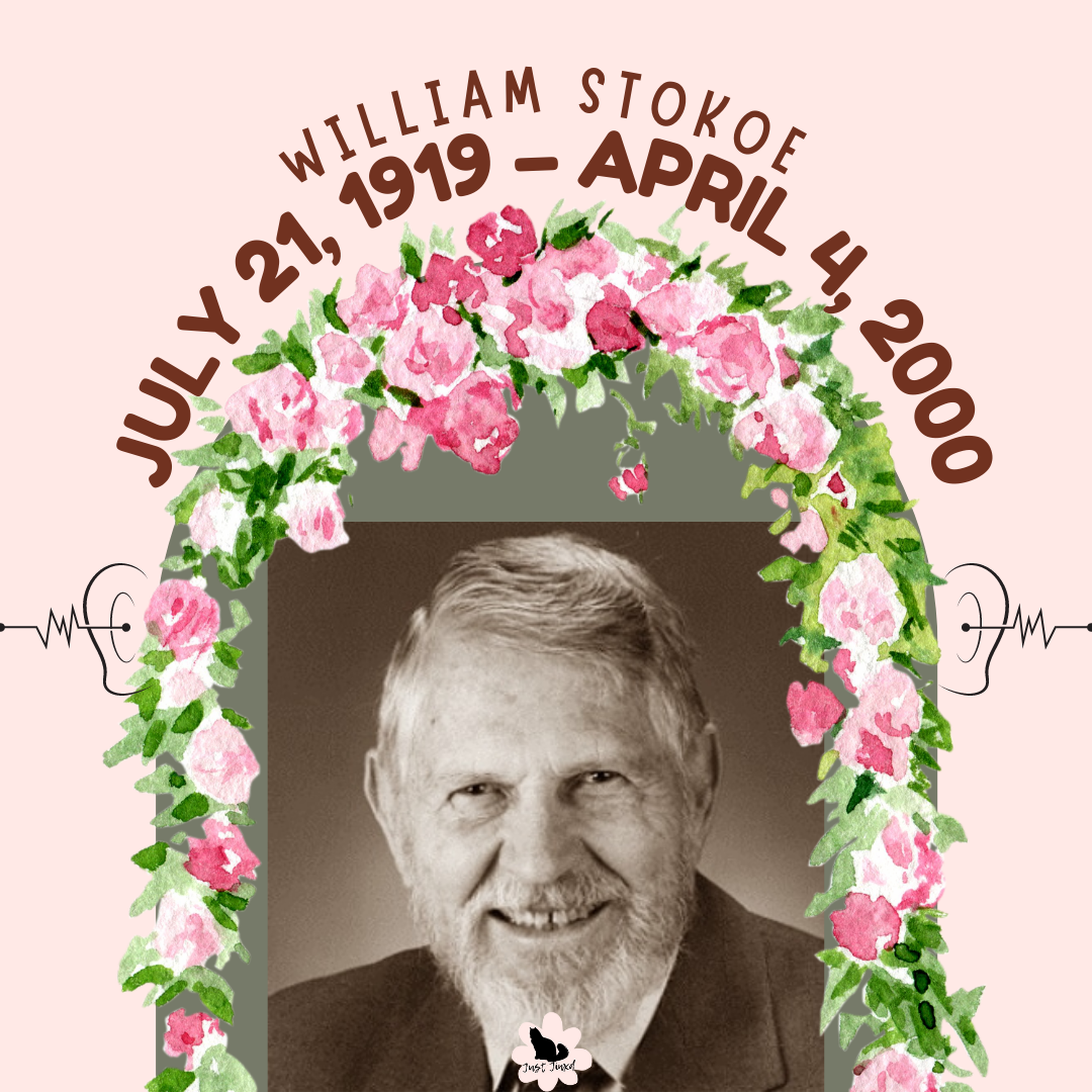 National Deaf History Month 2023: April 3rd - William Stokoe