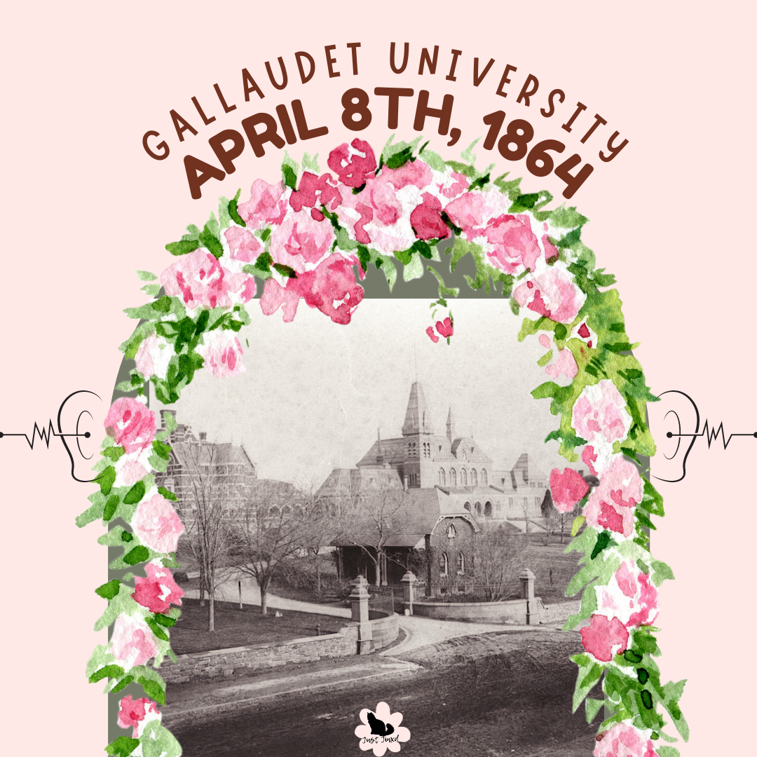 National Deaf History Month 2023: April 8th - Gallaudet University