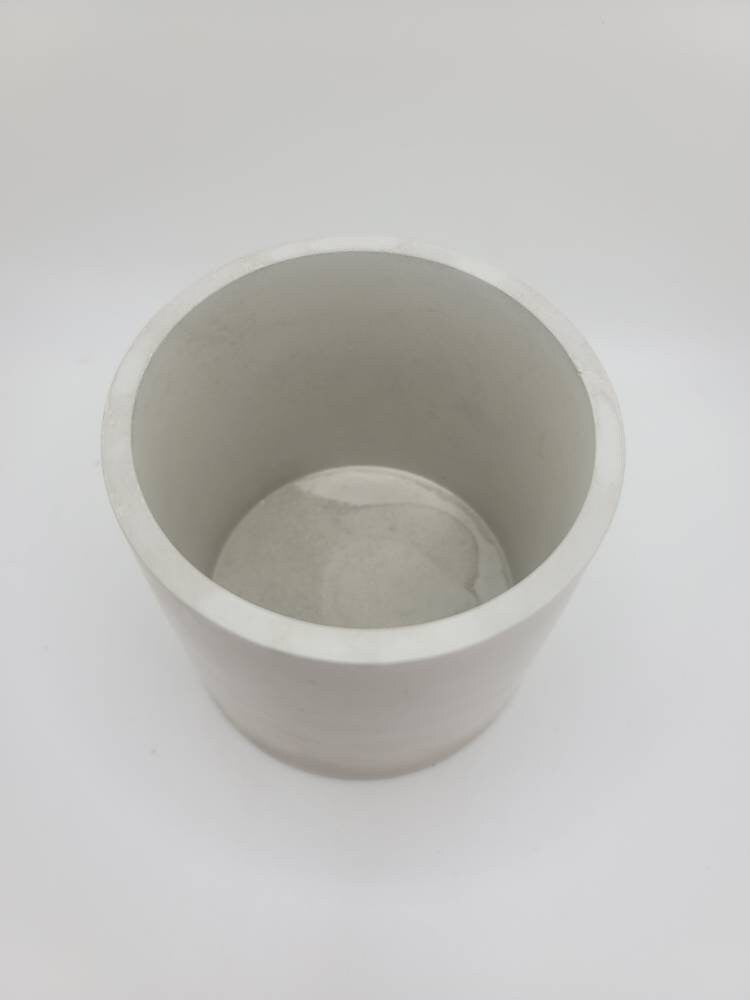 Cylinder planter | Simple planter | Simple pots for plants | Planter with drainage | Planter with saucer | Minimalistic decor | flower pots