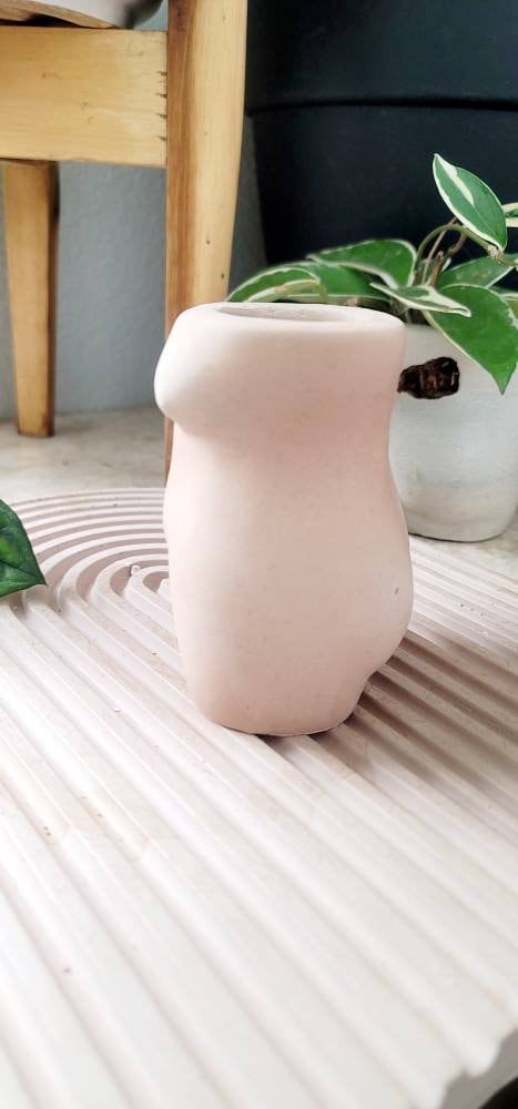 female body planter | body plant pots | air plant holder | small succulent planter | stationary desk accessory | mini body vase | home decor